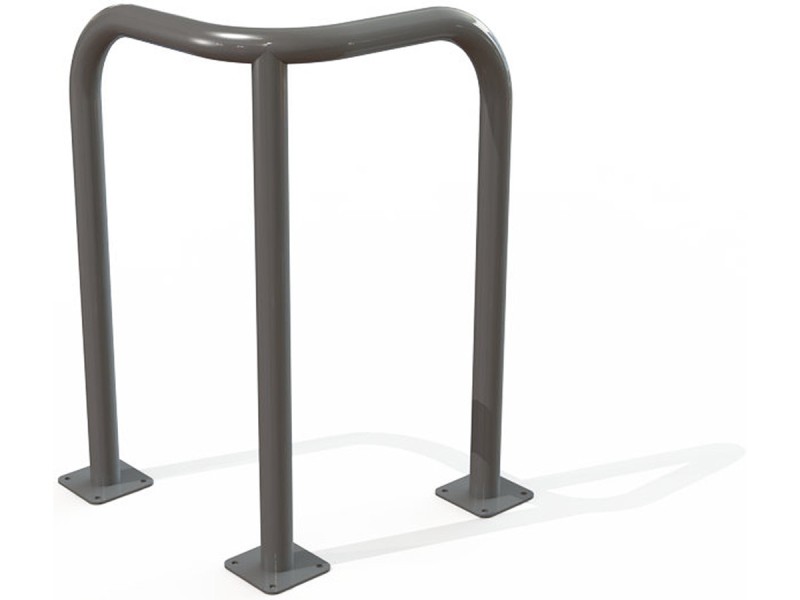 Arceau d'angle de protection 3 pieds peint