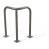 Arceau d'angle de protection 3 pieds galvanisé