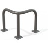 Arceau d'angle de protection 3 pieds peint