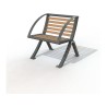 Fauteuil exterieur Horizon stratifié compact