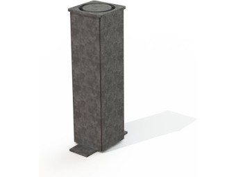 Fourreau galva à sceller