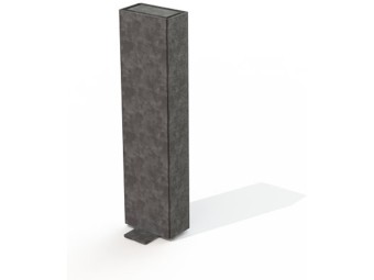 Fourreau galva à sceller