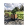 Jardinière Square stratifié compact