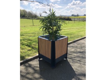 Jardinière Square stratifié compact