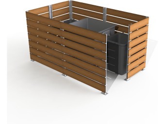 Panneau de cache conteneur modulaire