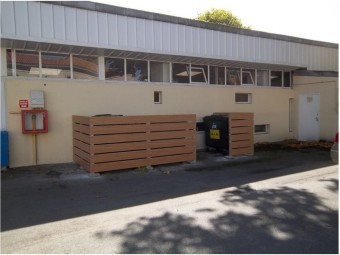 Panneau de cache conteneur modulaire