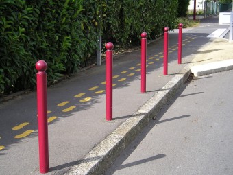 Potelet Chartrons tête boule