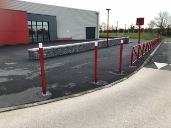 Potelet Chartrons PMR tête 1 gorge