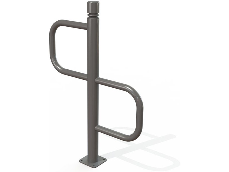 Support vélo Chartrons 2 places tête 2 gorges