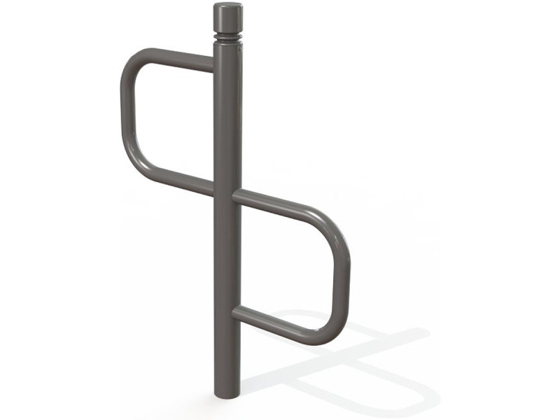 Support vélo Chartrons 2 places tête 2 gorges