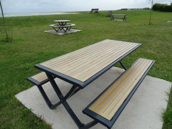 Table pique nique Horizon stratifié compact