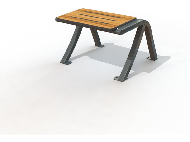 Tabouret exterieur Bergerac stratifié compact