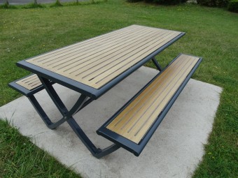 Table pique nique Horizon stratifié compact