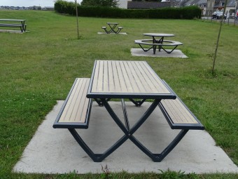 Table pique nique Horizon stratifié compact