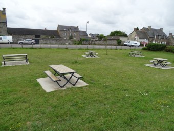 Table pique nique Horizon stratifié compact