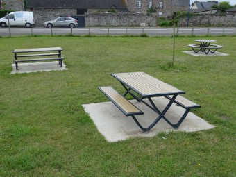 Table pique nique Horizon stratifié compact