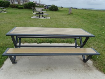 Table pique nique Horizon stratifié compact