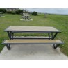 Table pique nique Horizon stratifié compact