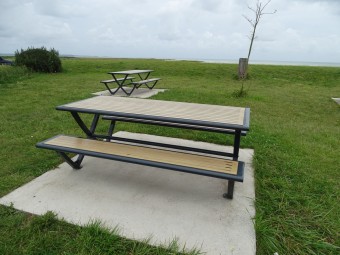 Table pique nique Horizon stratifié compact