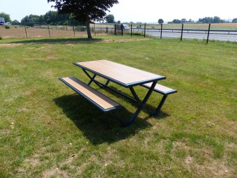 Table pique nique Horizon stratifié compact