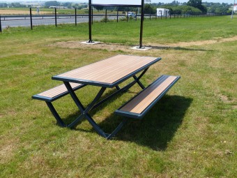 Table pique nique Horizon stratifié compact