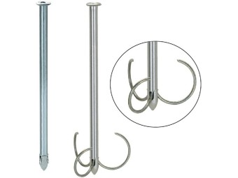 Amarre à percussion FENOX 350 ou 500 mm pour butée de parking bois