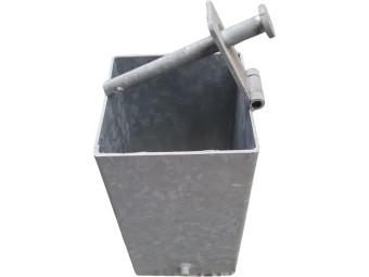 Kit d'amovibilité pour borne anti stationnement en bois