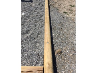 Amarre à percussion FENOX 350 ou 500 mm pour butée de parking bois