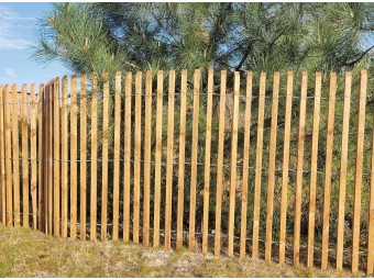Ganivelle barriere girondine en pin