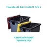 Housse pour conteneur 770L