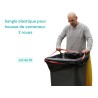 Sangle élastique pour housse de conteneur - 240L et 360L