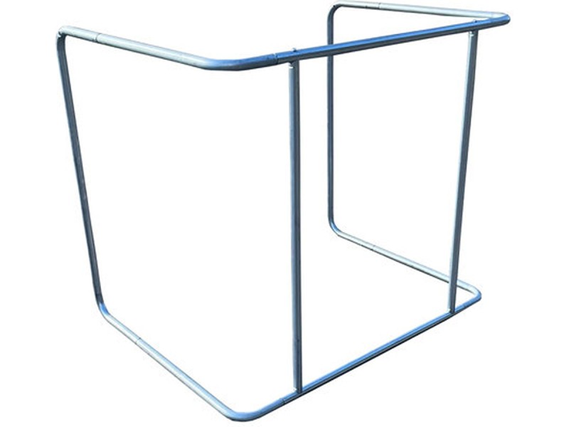 Support pour sac poubelle grand volume - 1400L