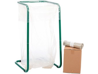 Support pour sac poubelle grand volume - 200L