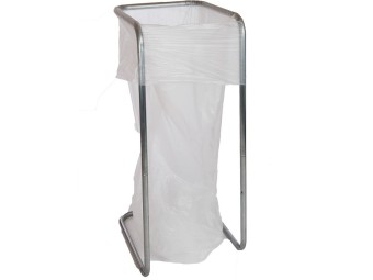 Support pour sac poubelle grand volume - 400L