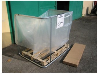 Sac poubelle 1400L pour porte sac grand volume