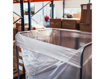 Support pour sac poubelle grand volume - 1400L