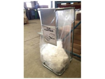 Sac poubelle 400L pour porte sac grand volume