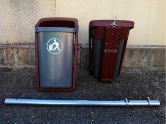 Poubelle d'exterieur - 50L - Elegant - SULO