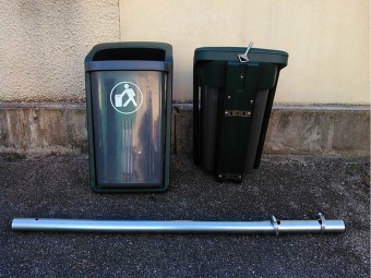 Poubelle d'exterieur - 50L - Elegant - SULO