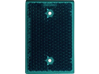 Catadioptre rectangulaire 8 x 12 cm