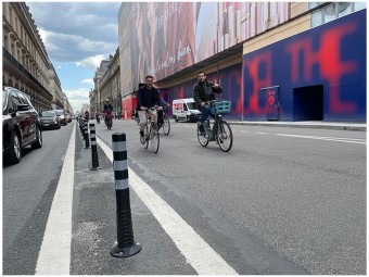 Balise flexible de jalonnement