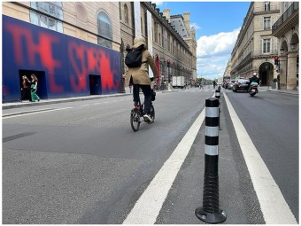 Balise flexible de jalonnement