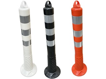 Bouchon anneau pour balise flexible de jalonnement