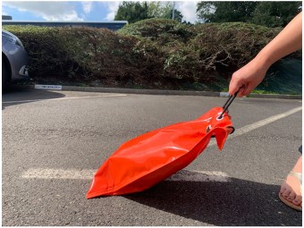 Sac de lestage pour signalisation temporaire