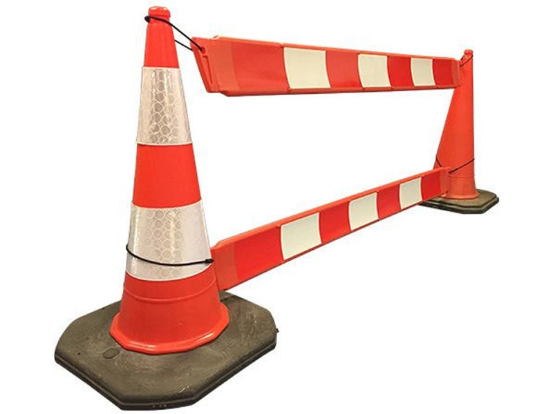 Lisse en PVC pour cône de signalisation