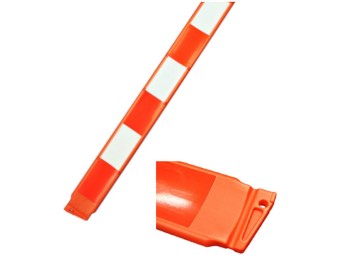 Lisse en PVC pour cône de signalisation