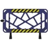 Barrière Vauban PVC de chantier