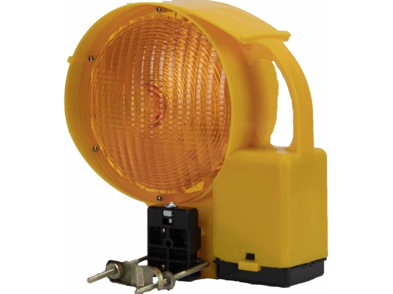 Lot de 5 feux clignotants pour barrière temporaire ou K5C