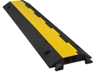 Passe-câble 2 canaux - hauteur 45mm