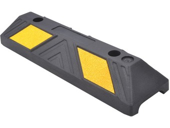 Butée de parking en composite avec fixation